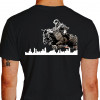 Camiseta - Hipismo - Equestre Salto Conceito Disciplina Costas Preta