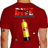 Camiseta - Mergulho - Dive Mergulhador Autônomo e Livre Nunca se Esqueça que o Mar não é Nosso Costas Vermelha