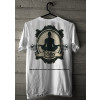 Camiseta - Yoga - Aquele que Proteje sua Mente da Cobiça e da Ira Desfruta da Verdadeira e Duradoura Paz Costas Branca
