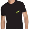 Camiseta - Pesca Esportiva - Plug e Glow com Isca Artificial a Pesca é mais Dinâmica Frente