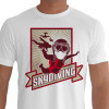 Camiseta Exiting Skydiving Paraquedismo - branca 