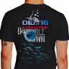 Camiseta - Mergulho - Diving Expedition Adventures Costas Preta