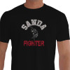 Camiseta Fighter Sanda - preta