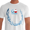 Camiseta - Pesca Esportiva - Go Fishing Bóia Cardume Peixes - BRANCA