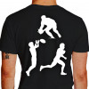 camiseta hg rugby - preta