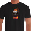 Camiseta - Boliche - Efeito Arte e Pintura Bola e Pino Frente