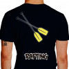 camiseta hgf rafting - preta