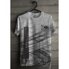 Camiseta - Kart - Malha Efeito Marca de Pneu na Pista Chassis Karting Frente