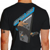 Camiseta - Escalada - Esportiva Indoor Escalador Muro Parede Artificial Costas Preta