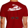 Camiseta - Jet Ski - Competição Divisão Ski Stand Up Costas Vermelha