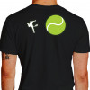 camiseta jung tenis - preta