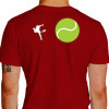 camiseta jung tenis - vermelha