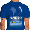 camiseta kinj paraglider -azul