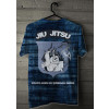 Camiseta - Jiu-Jitsu - Casca Grossa Dragão Quebrar Ossos Costas Cabide