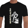 Camiseta LION Musculação - preta