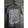 Camiseta - Futebol de Mesa - Jogo Rolando Mesa de Botão Frente Cinza