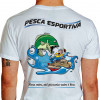 Camiseta - Pesca Esportiva - Peixe Bruto Ataque Pescador Para Mim até Pescaria Ruim é Boa  - BRANCA