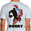 camiseta cams rugby - branca