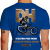 camiseta naturz mountain bike - azul