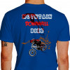 camiseta necs mountain bike - azul