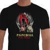 Camiseta NO FEAR PAINTBALL - preta