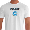 Camiseta - Boliche - Estampa Bola Jogada em Velocidade Pinos Assustados Frente