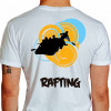 camiseta qwe rafting - branca