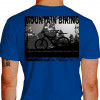 camiseta raneg mountain bike - azul