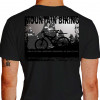 camiseta raneg mountain bike - preto