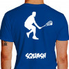 Camiseta - Squash - Rebatida Jogador Menor Potência - AZUL