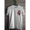Camiseta - Spinning - Aluno Pedalando na Aula Frase Disciplina é Ponte que Liga Nossos Sonhos as Nossas Realizações Frente