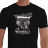 Camiseta - Futebol - Hooligans Stand Your Ground Estádio Fundo Preta