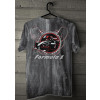 Camiseta - Fórmula 1 - Cabos e Velas Carro F1 Costas Cinza Cabide