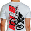 camiseta trial mountain bike - branca
