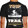 camiseta trip trail mountain bike - preta