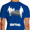 camiseta trs rafting - azul