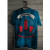 Camiseta - Boxe - Luvas de Boxe Saco Pancada Vencer a Si Próprio é a Maior das Vitórias Costas Azul
