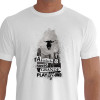 Camiseta - Parkour - A Cidade é Nosso Grande Playground Big Jump Salto Alto Traceur City - BRANCA