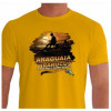 Camiseta - Pesca Esportiva -  Araguaia Pirarucus O Maior Peixe de Escamas do Brasil Frente Amarela