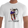 camiseta bunfor patins in line - BRANCA