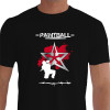 camiseta causa paintball - preta