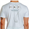 Camiseta - Triatlhon - A Dor Purifica a Alma Flores Triatletas Costas Branca