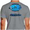 Camiseta - Triatlhon - Gráfico Triatletas Todo Mundo tem um Limite, o meu é Acima de Todos Costas Cinza