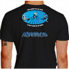 Camiseta - Triatlhon - Gráfico Triatletas Todo Mundo tem um Limite, o meu é Acima de Todos Costas Preta