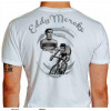 Camiseta - Ciclismo - Ciclista Lenda Eddy Merckx Competindo Costas Branca