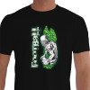 camiseta emots futebol americano preta