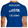 Camiseta - Ciclismo - Evolução Darwin Ciclismo Costas Azul
