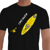 Camiseta - Canoagem - Caiaque uma Pessoa