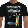 Camiseta FREE Paraquedismo - preto