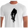 Camiseta - Ciclismo - Ciclista Fuga Deixando o Pelotão Frente Branca
